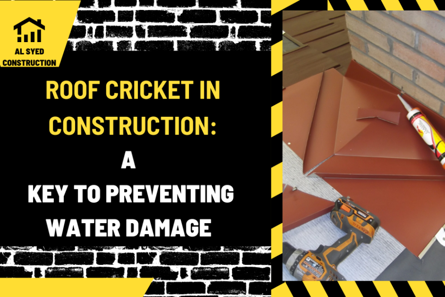 Roof Cricket in Construction: A Key to Preventing Water Damage