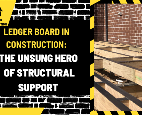 Ledger Board in Construction: The Unsung Hero of Structural Support