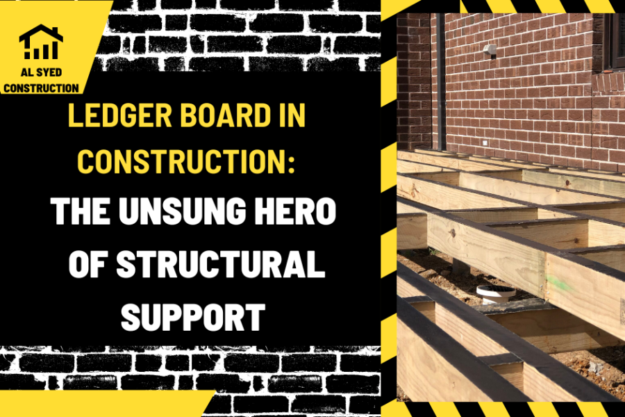 Ledger Board in Construction: The Unsung Hero of Structural Support