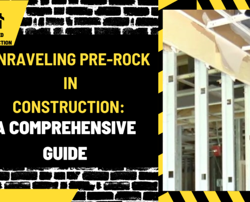 Unraveling Pre-Rock in Construction: A Comprehensive Guide