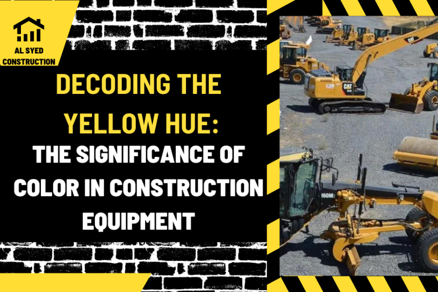 Decoding the Yellow Hue: The Significance of Color in Construction Equipment