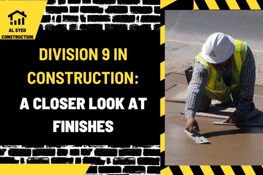 Division 9 in Construction: A Closer Look at Finishes