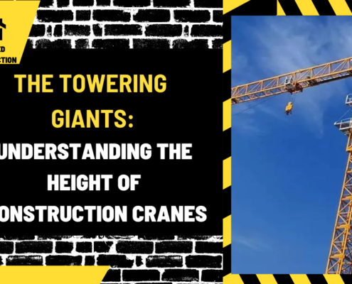 The Towering Giants: Understanding the Height of Construction Cranes