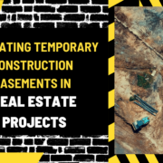 Navigating Temporary Construction Easements in Real Estate Projects