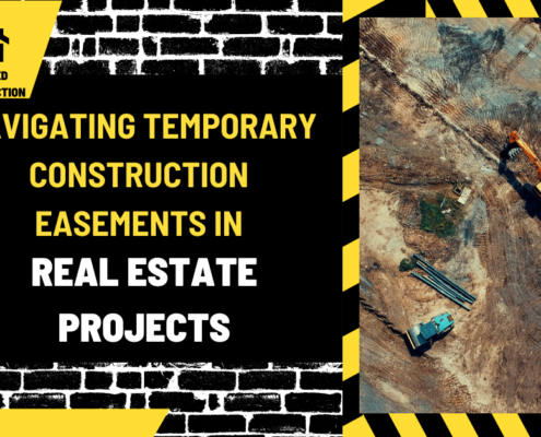 Navigating Temporary Construction Easements in Real Estate Projects