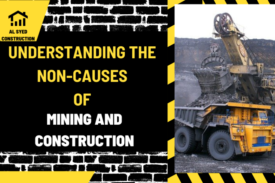 Understanding the Non-Causes of Mining and Construction