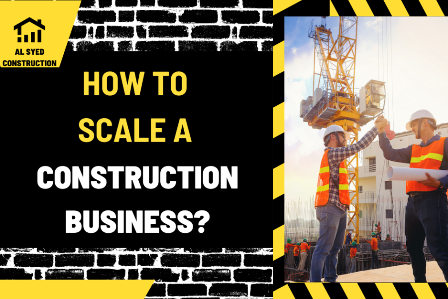 How to Scale a Construction Business