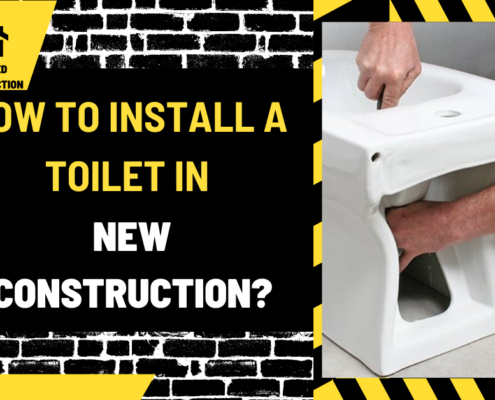 How to Install a Toilet in New Construction