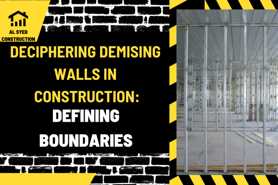 Deciphering Demising Walls in Construction: Defining Boundaries