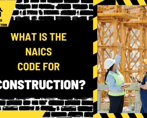 What Is the NAICS Code for Construction