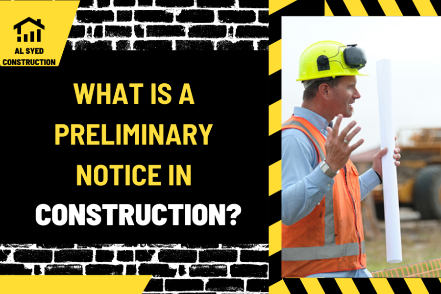 What Is a Preliminary Notice in Construction