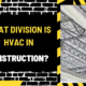 What Division Is HVAC in Construction