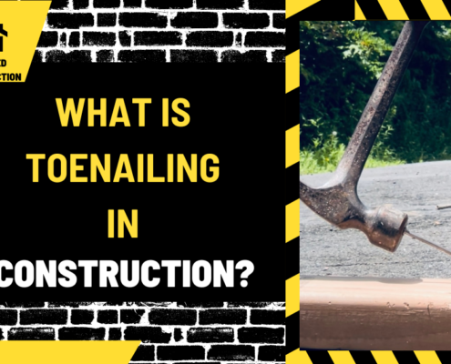 What Is Toenailing in Construction