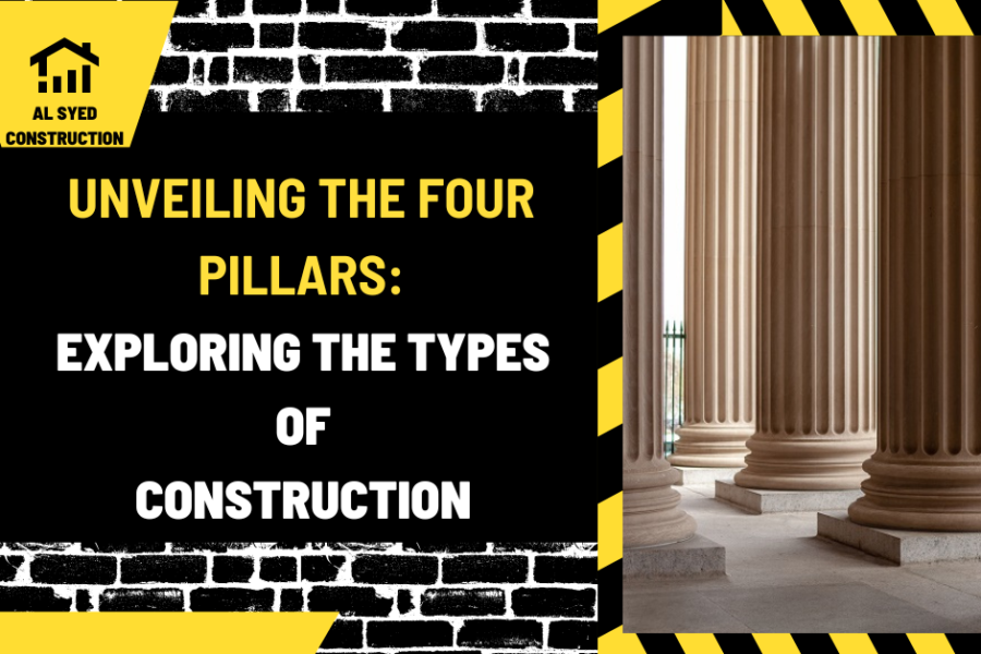 Unveiling the Four Pillars: Exploring the Types of Construction