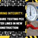 Ensuring Integrity: Pressure Testing PEX Water Lines in New Construction