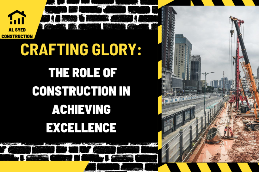 Crafting Glory: The Role of Construction in Achieving Excellence