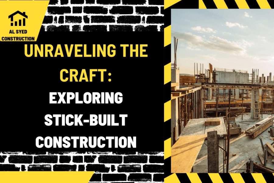 Unraveling the Craft: Exploring Stick-Built Construction