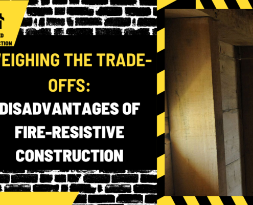 Weighing the Trade-offs: Disadvantages of Fire-Resistive Construction