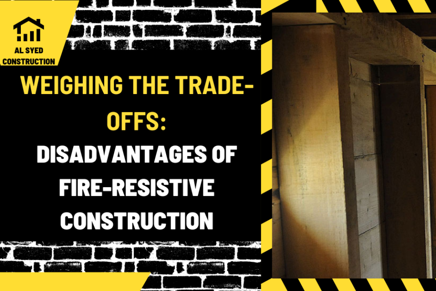 Weighing the Trade-offs: Disadvantages of Fire-Resistive Construction