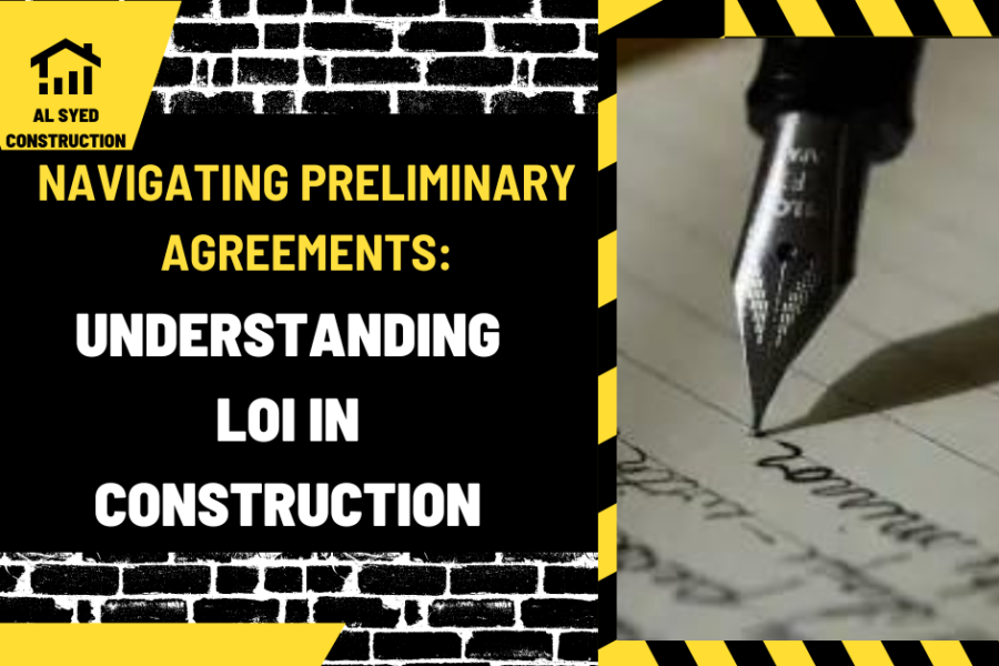 Navigating Preliminary Agreements: Understanding LOI in Construction