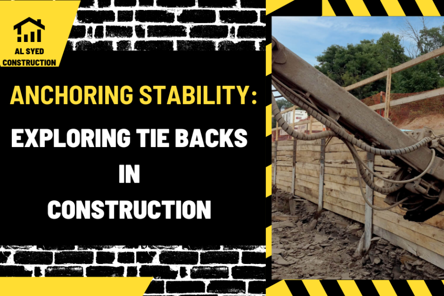 Anchoring Stability: Exploring Tie Backs in Construction