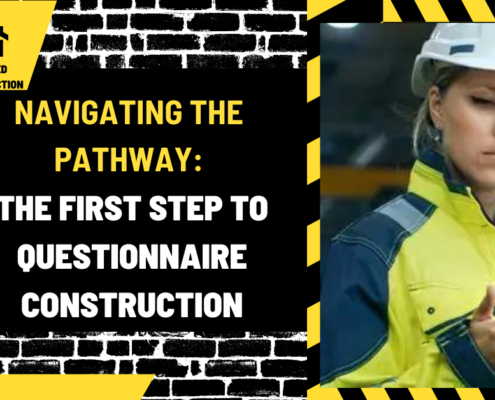 Navigating the Pathway: The First Step to Questionnaire Construction