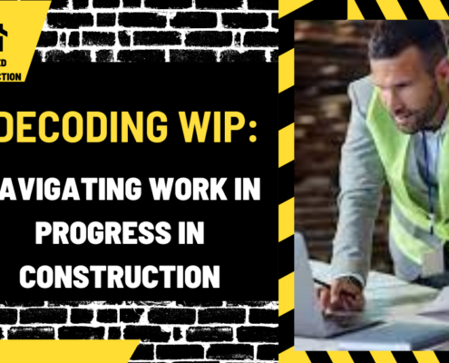 Decoding WIP: Navigating Work in Progress in Construction