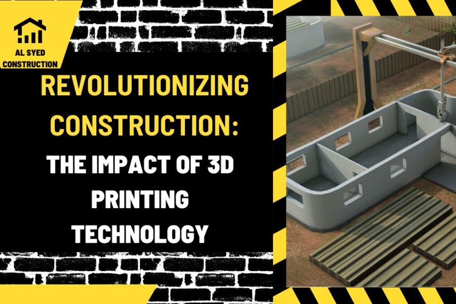 Revolutionizing Construction: The Impact of 3D Printing Technology