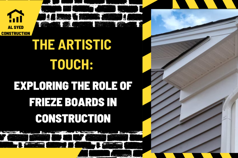 The Artistic Touch: Exploring the Role of Frieze Boards in Construction