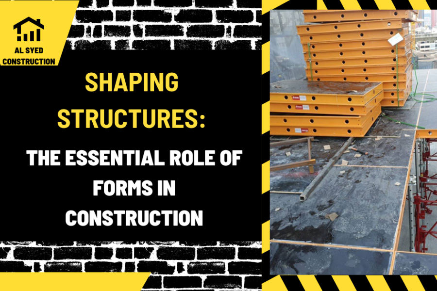 Shaping Structures: The Essential Role of Forms in Construction