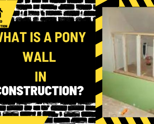 What is a Pony Wall in Construction