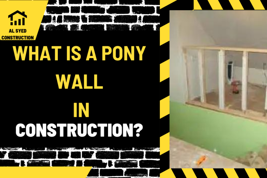 What is a Pony Wall in Construction