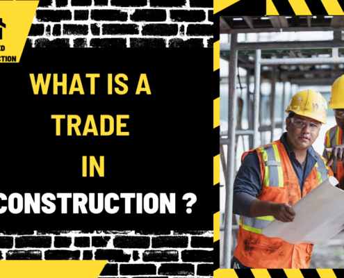 What is a Trade in Construction