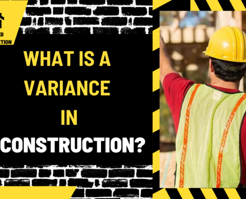 What is a Variance in Construction