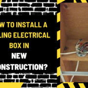 How to Install a Ceiling Electrical Box in New Construction