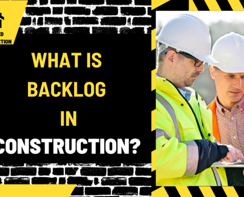 What is Backlog in Construction