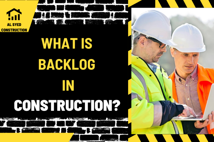 What is Backlog in Construction