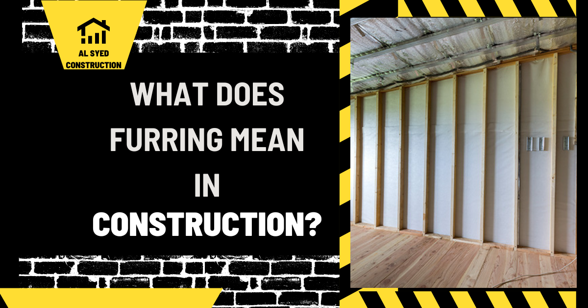 What Does Furring Mean in Construction?