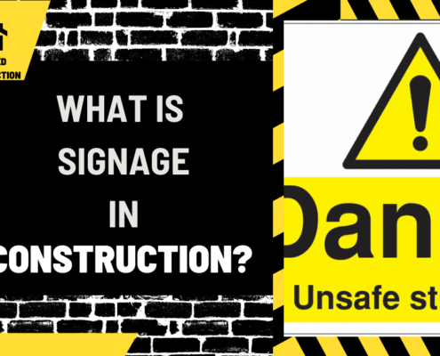 What is Signage in Construction