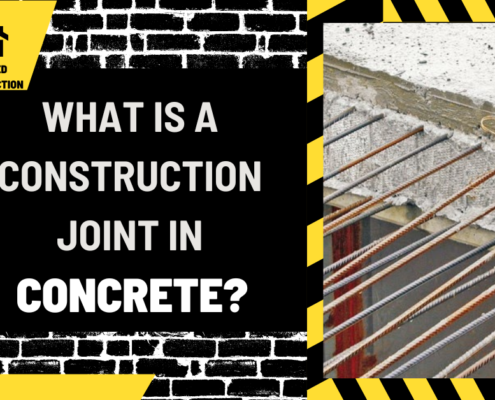 What is a Construction Joint in Concrete