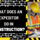 What Does an Expeditor Do in Construction