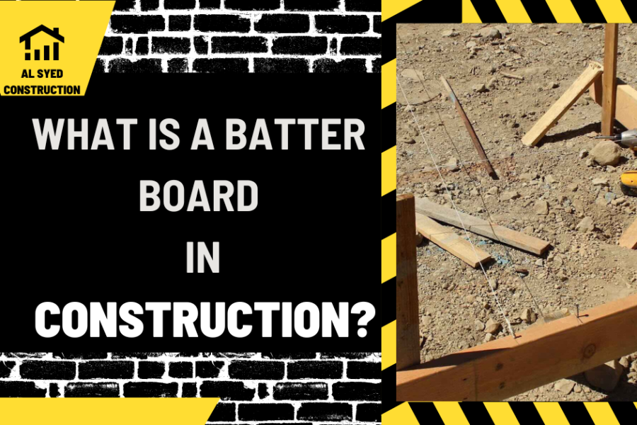 What is a Batter Board in Construction