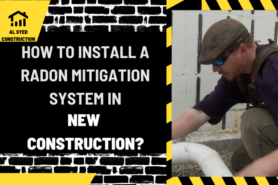 How to Install a Radon Mitigation System in New Construction