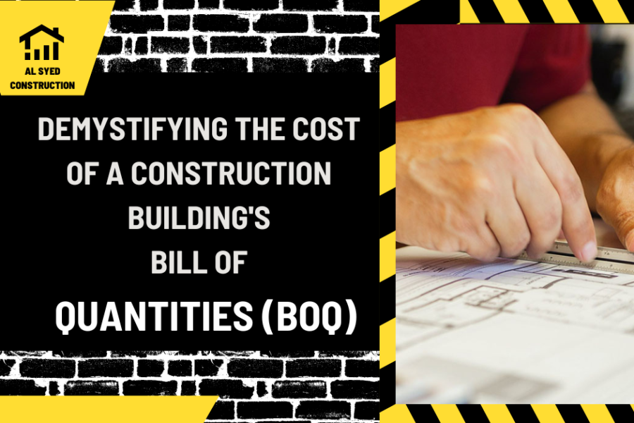 Demystifying the Cost of a Construction Building's Bill of Quantities (BOQ)