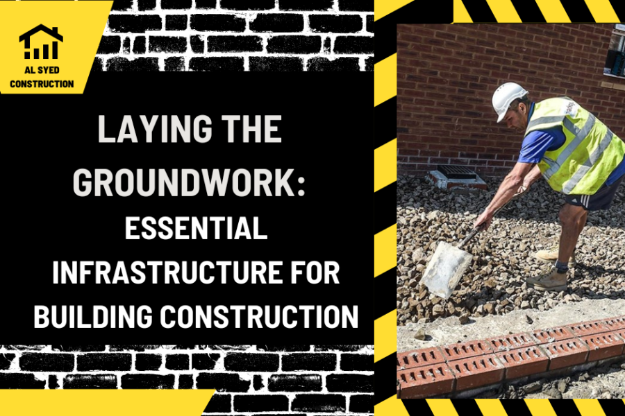 Laying the Groundwork: Essential Infrastructure for Building Construction