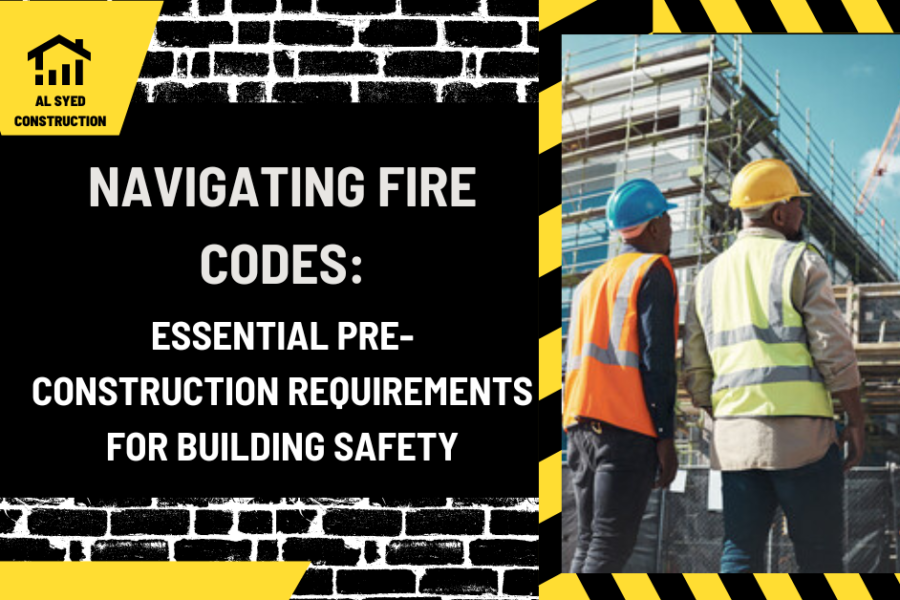 Navigating Fire Codes: Essential Pre-Construction Requirements for Building Safety