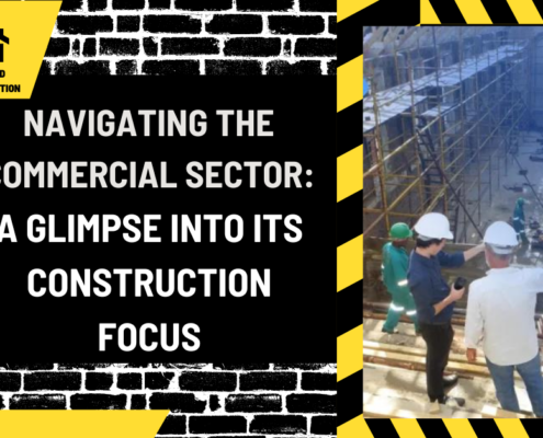 Navigating the Commercial Sector: A Glimpse into Its Construction Focus