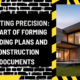 Crafting Precision: The Art of Forming Building Plans and Construction Documents