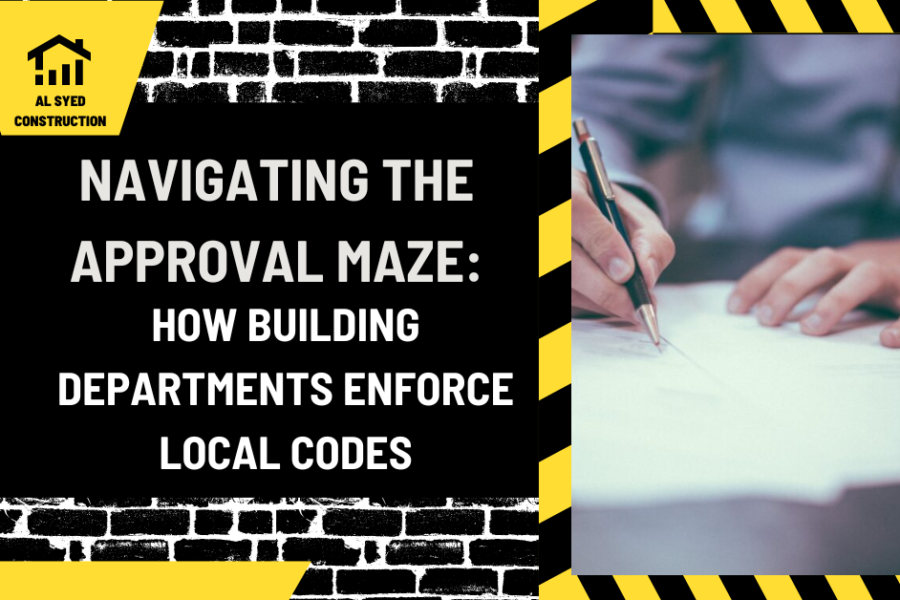 Navigating the Approval Maze: How Building Departments Enforce Local Codes