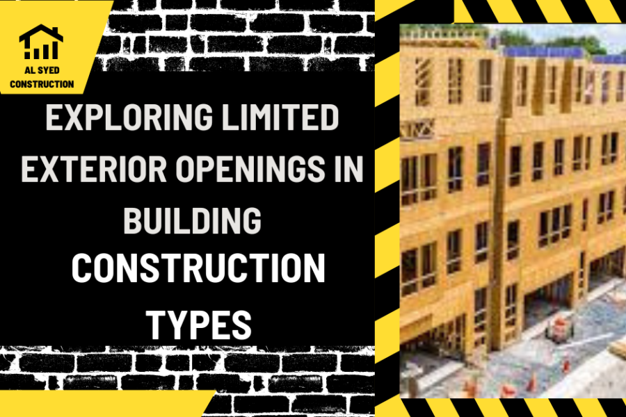 Exploring Limited Exterior Openings in Building Construction Types